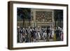 Dance Party at Vaux Hall, London, England-null-Framed Giclee Print