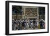 Dance Party at Vaux Hall, London, England-null-Framed Giclee Print