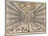 Dance Party in the Ducal Theatre in Milan-null-Mounted Giclee Print