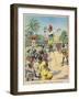 Dance, Regional, Dahomey-Paul Dufresne-Framed Art Print