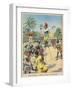 Dance, Regional, Dahomey-Paul Dufresne-Framed Art Print