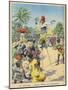 Dance, Regional, Dahomey-Paul Dufresne-Mounted Art Print