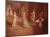 Dance Rehearsal-Pietro Longhi-Mounted Giclee Print