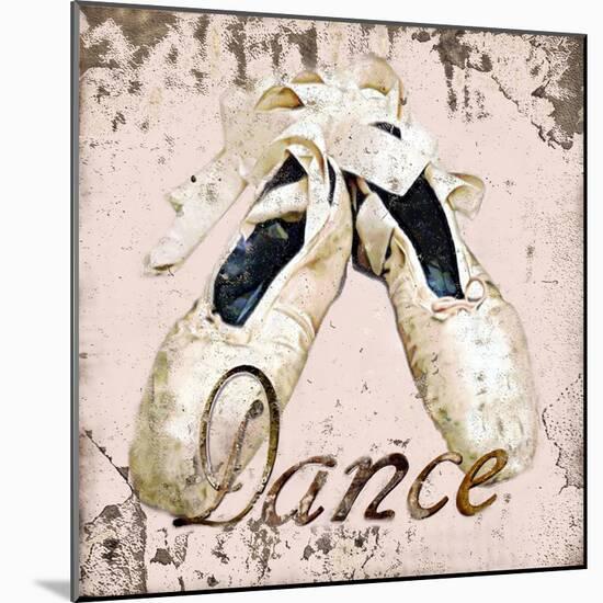 Dance Shoes-Karen Williams-Mounted Giclee Print