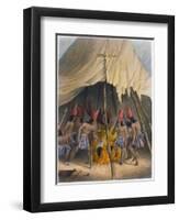 Dance to the Giant, 1853-Seth Eastman-Framed Giclee Print