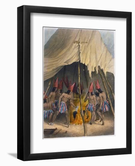 Dance to the Giant, 1853-Seth Eastman-Framed Giclee Print