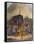 Dance to the Giant, 1853-Seth Eastman-Framed Stretched Canvas