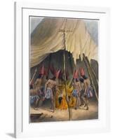 Dance to the Giant, 1853-Seth Eastman-Framed Giclee Print