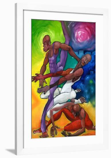 Dance Trio-Michael Wallace-Framed Art Print