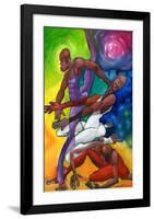 Dance Trio-Michael Wallace-Framed Art Print