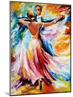 Dance Waltz-Leonid Afremov-Mounted Art Print