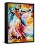 Dance Waltz-Leonid Afremov-Framed Stretched Canvas