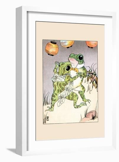 Dance With Billy Bullfrog-Frances Beem-Framed Art Print