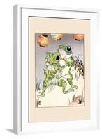 Dance With Billy Bullfrog-Frances Beem-Framed Art Print