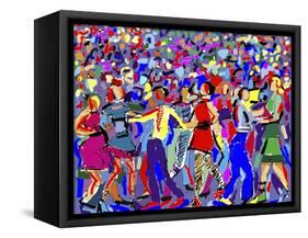 Dance-Diana Ong-Framed Stretched Canvas