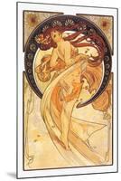 Dance-Alphonse Mucha-Mounted Art Print