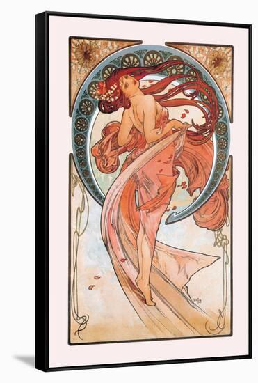 Dance-Alphonse Mucha-Framed Stretched Canvas