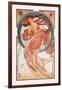 Dance-Alphonse Mucha-Framed Art Print