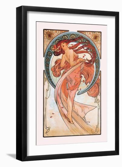 Dance-Alphonse Mucha-Framed Art Print