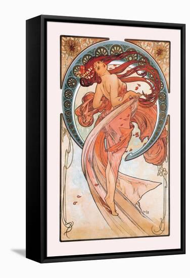 Dance-Alphonse Mucha-Framed Stretched Canvas