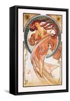 Dance-Alphonse Mucha-Framed Stretched Canvas