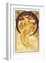 Dance-Alphonse Mucha-Framed Art Print