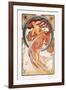 Dance-Alphonse Mucha-Framed Art Print