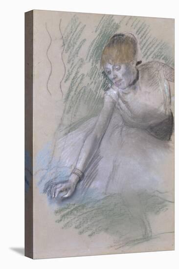 Dancer, 1880-85-Edgar Degas-Stretched Canvas
