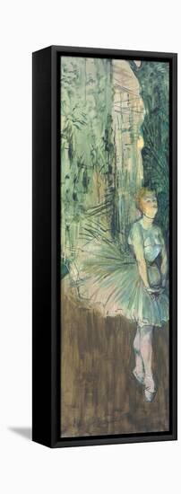 Dancer, 1895-96-Henri de Toulouse-Lautrec-Framed Stretched Canvas