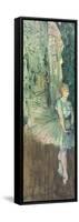 Dancer, 1895-96-Henri de Toulouse-Lautrec-Framed Stretched Canvas