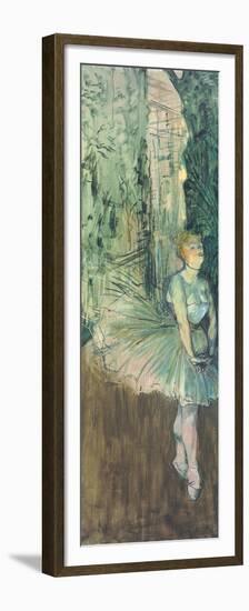 Dancer, 1895-96-Henri de Toulouse-Lautrec-Framed Premium Giclee Print