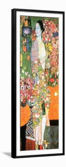 Dancer, 1916-Gustav Klimt-Framed Giclee Print