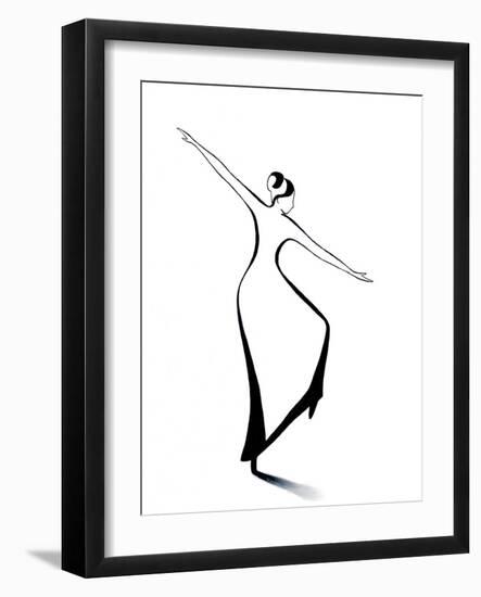 Dancer 1-Chantal Candon-Framed Giclee Print