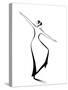 Dancer 1-Chantal Candon-Stretched Canvas