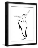 Dancer 2-Chantal Candon-Framed Giclee Print