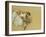 Dancer Adjusting Her Shoe, circa 1890-Edgar Degas-Framed Giclee Print