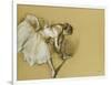 Dancer Adjusting Her Shoe, circa 1890-Edgar Degas-Framed Giclee Print