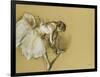 Dancer Adjusting Her Shoe, circa 1890-Edgar Degas-Framed Giclee Print