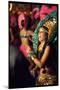 Dancer Amid Crowd of Samba Enthusiasts in Scanty, for Annual Rio Carnival Samba School Parade-Bill Ray-Mounted Photographic Print