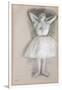 Dancer, Arms Raised Behind the Head; Danseuse, Les Bras Leves Et Ramenes Derriere La Tete-Edgar Degas-Framed Giclee Print