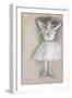 Dancer, Arms Raised Behind the Head; Danseuse, Les Bras Leves Et Ramenes Derriere La Tete-Edgar Degas-Framed Giclee Print