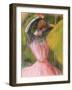 Dancer Arranging Her Hair, C.1900-12-Edgar Degas-Framed Giclee Print