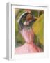 Dancer Arranging Her Hair, C.1900-12-Edgar Degas-Framed Giclee Print