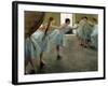 Dancer at Rehearsal-Edgar Degas-Framed Premium Giclee Print
