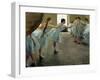 Dancer at Rehearsal-Edgar Degas-Framed Premium Giclee Print