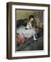 Dancer at Rest-Edgar Degas-Framed Giclee Print