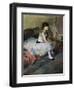 Dancer at Rest-Edgar Degas-Framed Giclee Print