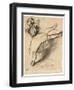 Dancer at the Bar-Edgar Degas-Framed Giclee Print