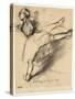Dancer at the Bar-Edgar Degas-Stretched Canvas