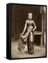 Dancer at the Javanese Village, Exposition Universelle, Paris, 1889-null-Framed Stretched Canvas